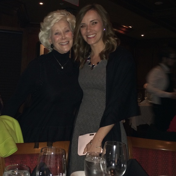 EUC Grey chevron dress - Picture 3 of 3